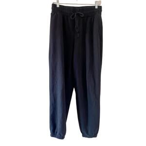 Wild Fable Black Soft Sweatpants with Elastic Waist and Ankles